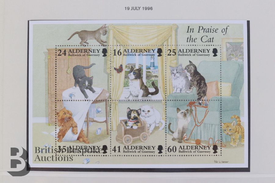 Guernsey and Alderney Mint Stamp Albums - Image 9 of 17