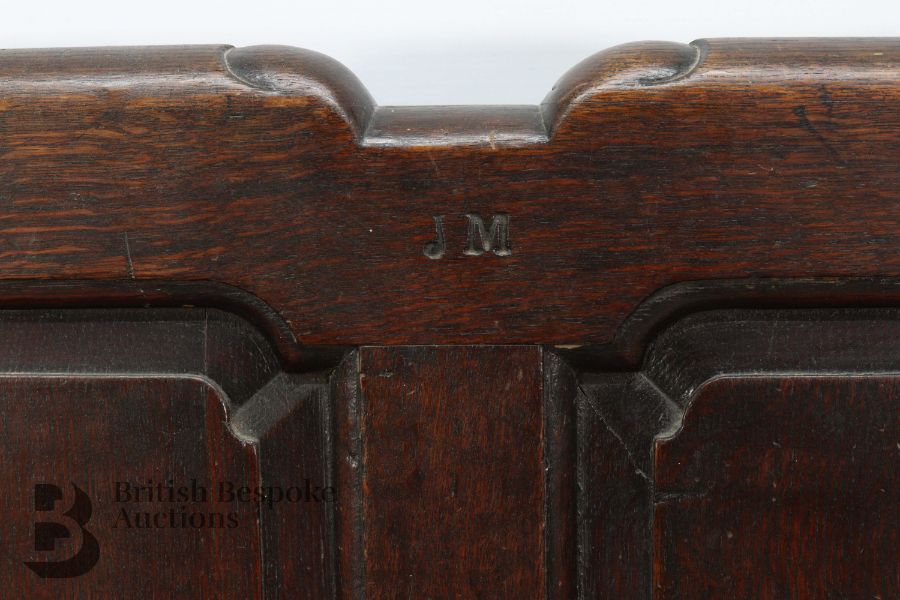 18th Century Double Monk's Bench - Image 6 of 7