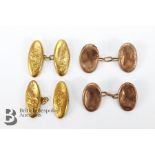 9ct Gold Cufflinks