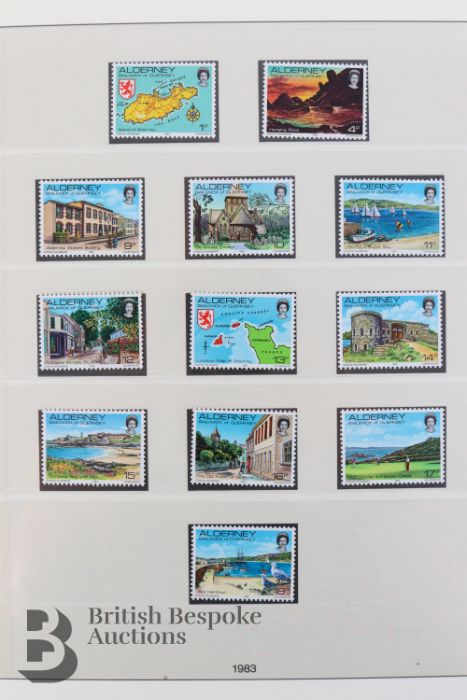 Guernsey and Alderney Mint Stamp Albums - Image 2 of 17