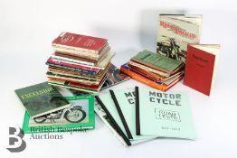 Quantity of Motoring and Motorcycle Books