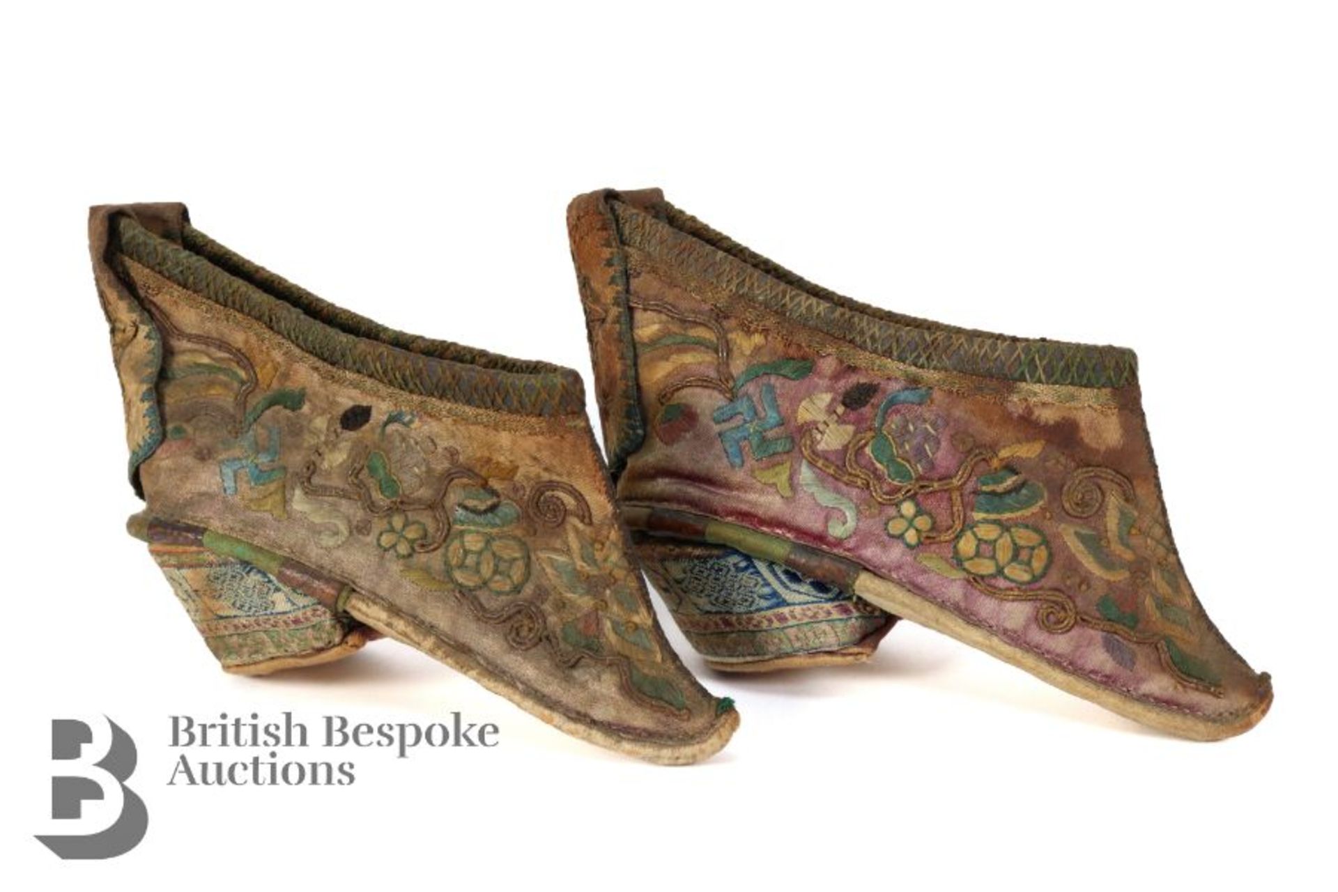 Chinese Silk Slippers - Bild 2 aus 4