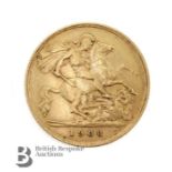 Edward VII 1908 Half Sovereign