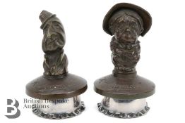 Mr Maymore and Mrs Maymore - 1920s May and Padmore Match Company Mascots