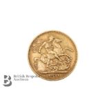 Queen Victoria 1874 Full Gold Sovereign