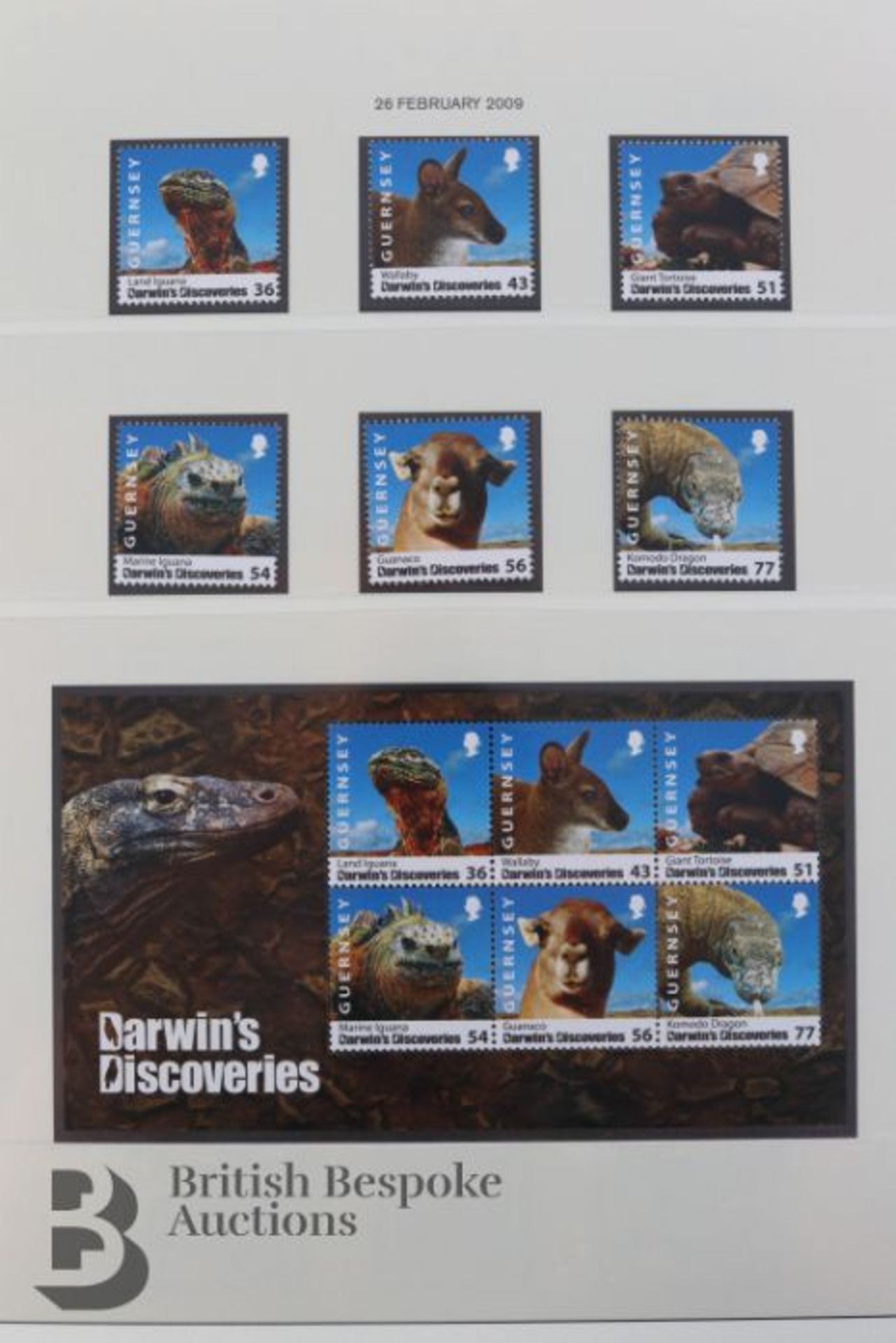 Guernsey and Alderney Mint Stamp Albums - Bild 13 aus 17