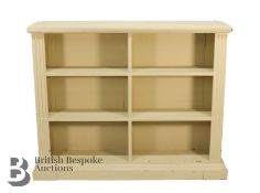 French Painted Book Shelf