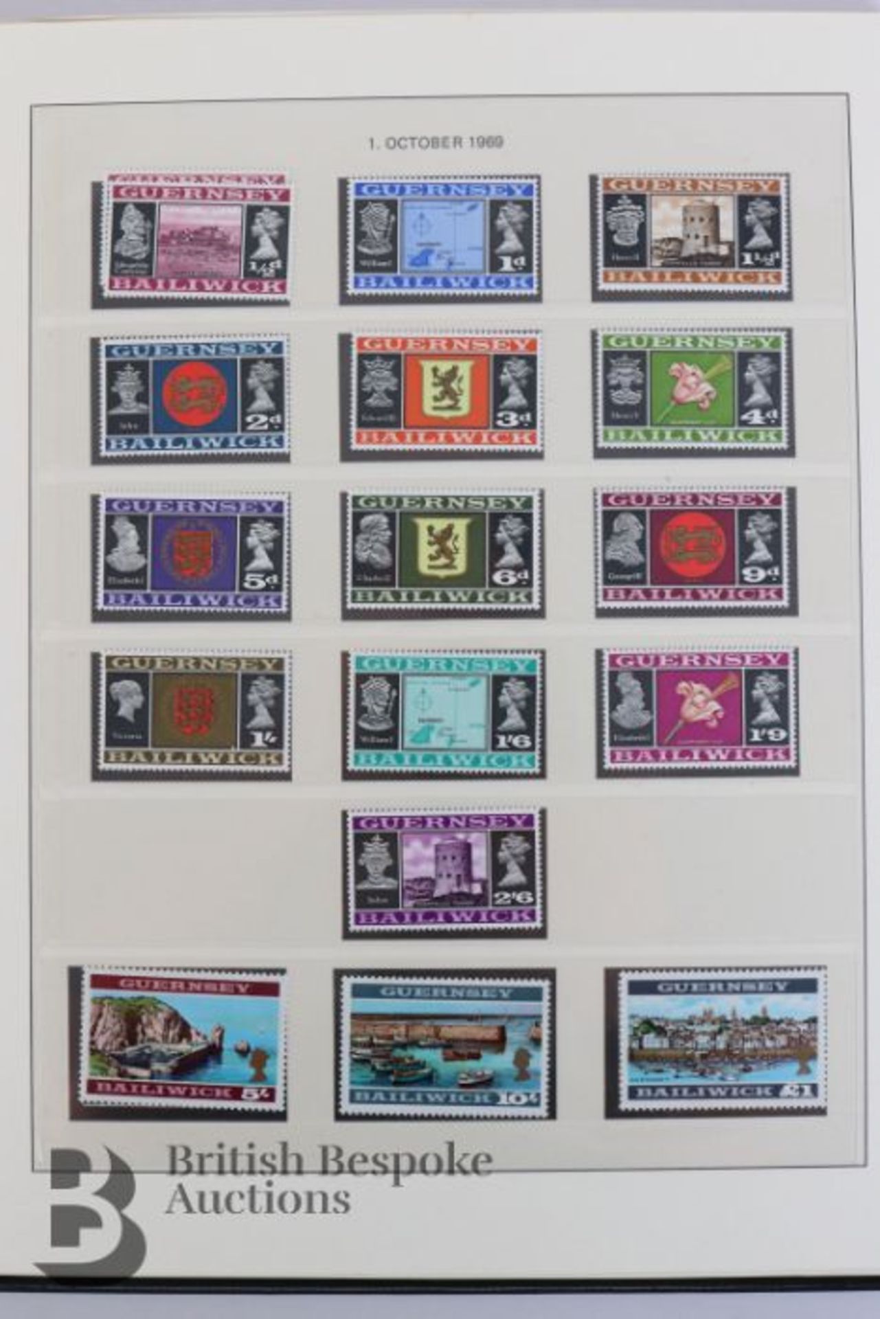 Guernsey and Alderney Mint Stamp Albums - Bild 14 aus 17