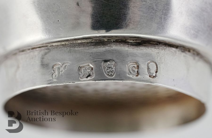 George III Silver Wine Funnel and Strainer - Image 4 of 8