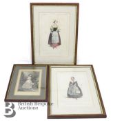 Three Ballet Prints and Poster