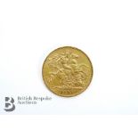 Gold Half Sovereign