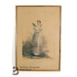 19th Century Ballet Lithograph