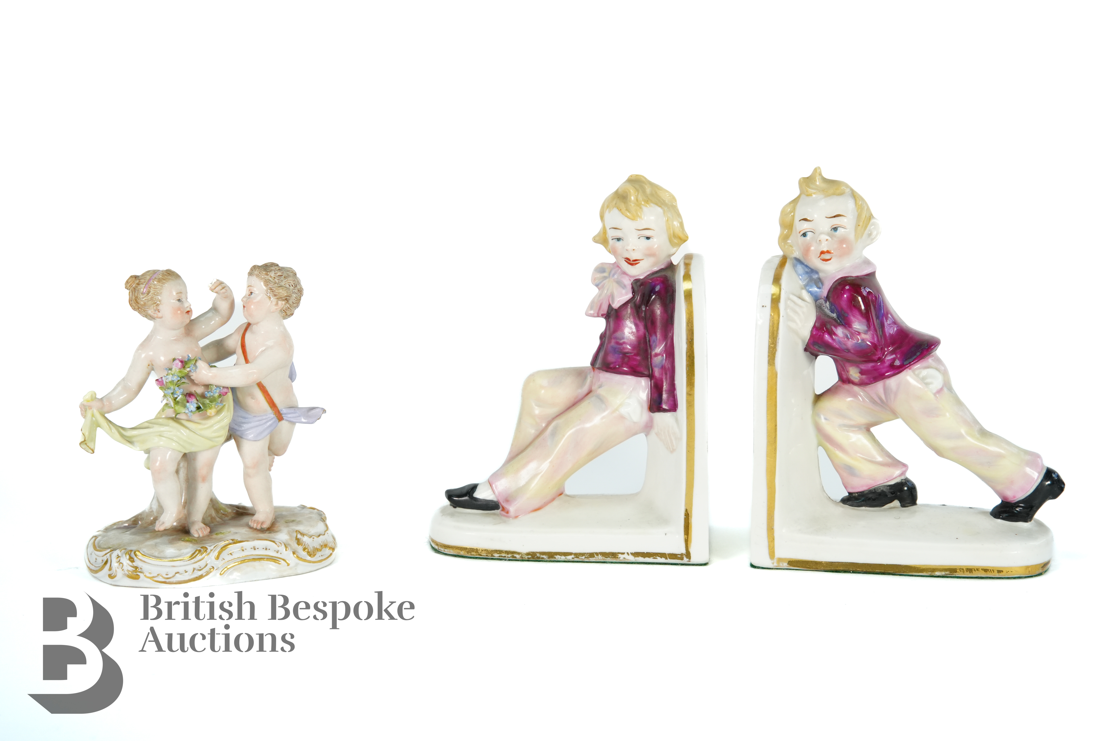 19th Century Meissen Figural Group - Image 21 of 25