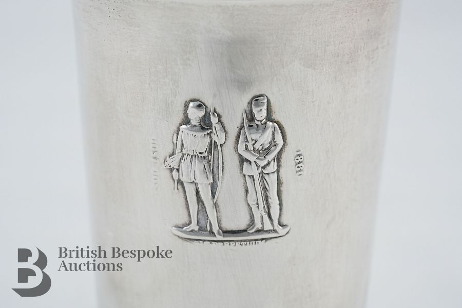 Edward VII Silver Beaker - National Rifle Association Interest - Image 3 of 3