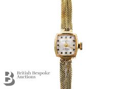 14ct Yellow Gold Intermat Wrist Watch