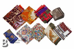 Hermes and Other Silk Scarfs