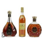 Three Bottles of Fine French Cognac