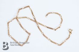 14ct Yellow Gold Curb Link Neck Chain