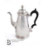 George II Silver Coffee Pot