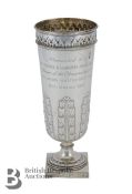 George V Silver Vase/Trophy - The London Scottish Rifle Club Interest
