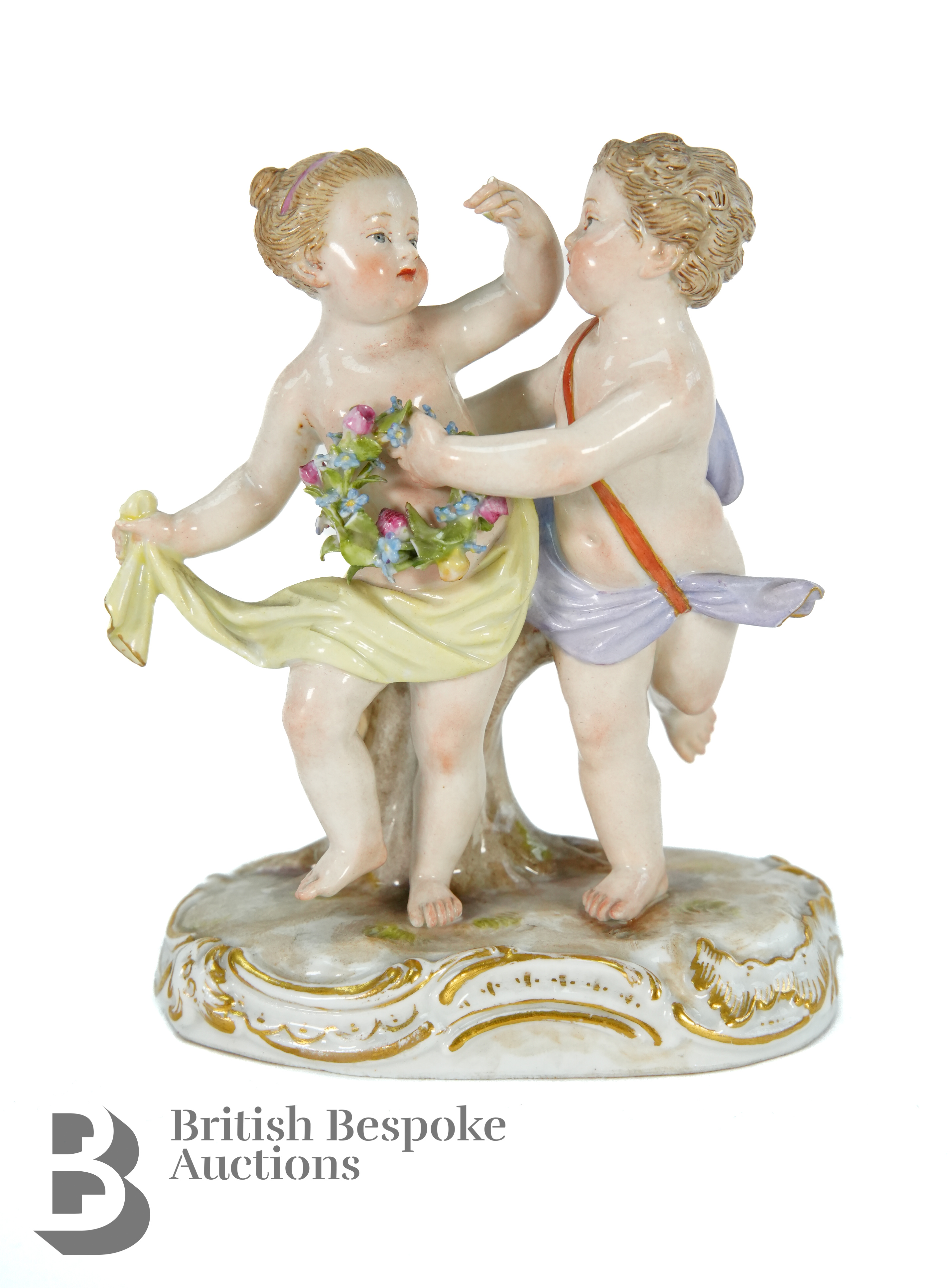 19th Century Meissen Figural Group - Image 13 of 25