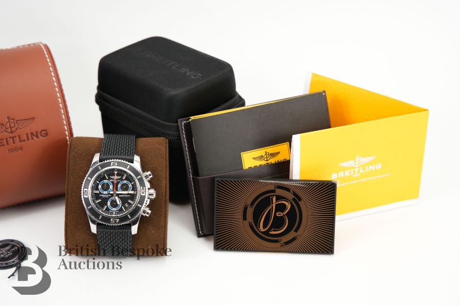 2018 Breitling SuperOcean Wrist Watch - Image 4 of 15