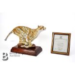 Clermont Fine China Ltd Sculpture of a Cheetah
