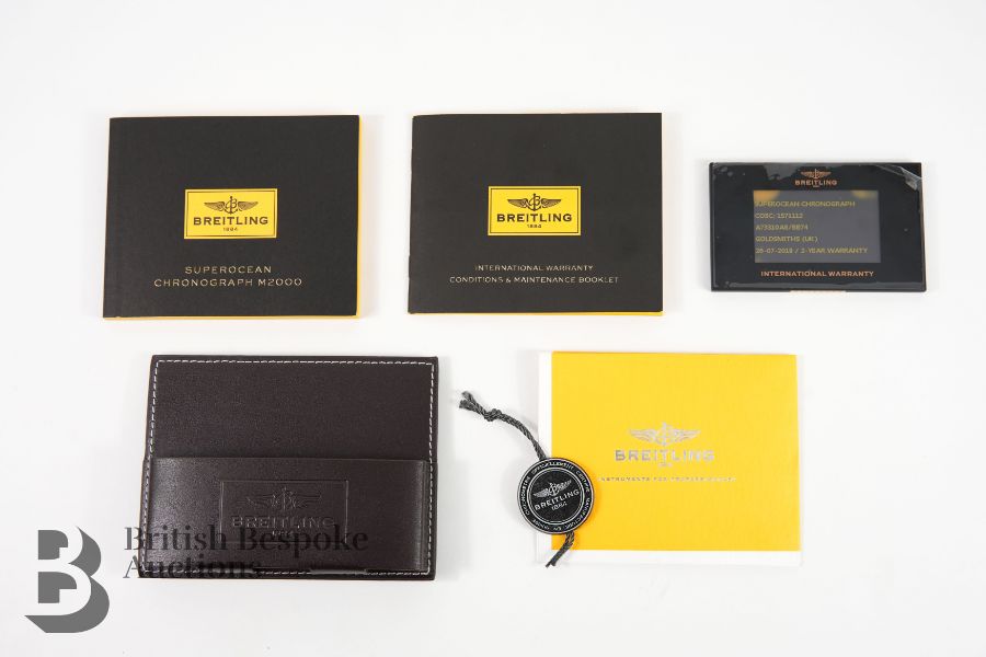 2018 Breitling SuperOcean Wrist Watch - Image 5 of 15