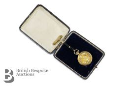 Lady's 18ct Yellow Gold Pocket Watch