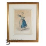 19th Century Ballet Lithograph