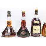 Six Bottles of Fine French Cognac