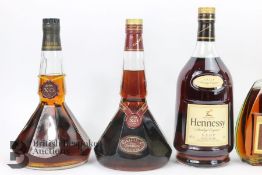 Six Bottles of Fine French Cognac