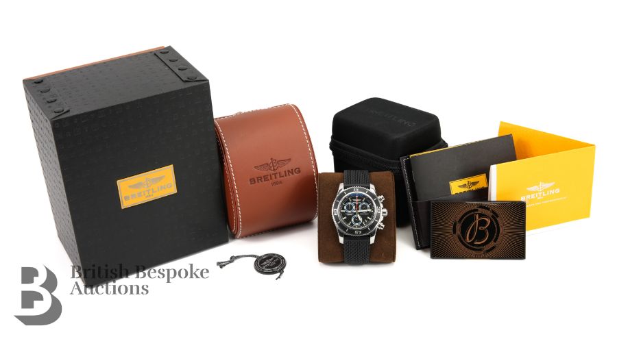 2018 Breitling SuperOcean Wrist Watch - Image 2 of 15