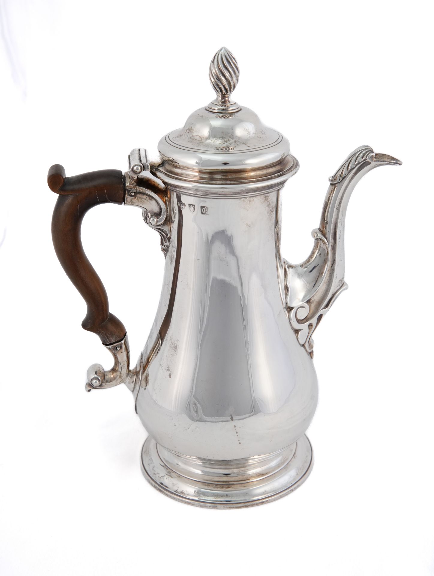 George III Silver Coffee Pot - Image 6 of 6