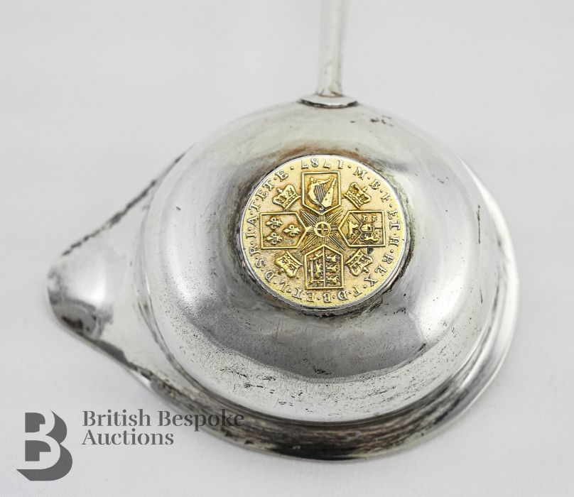 George III Silver Wine Funnel and Strainer - Image 7 of 8