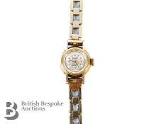 Vintage 18ct Gold Gigandel Wrist Watch