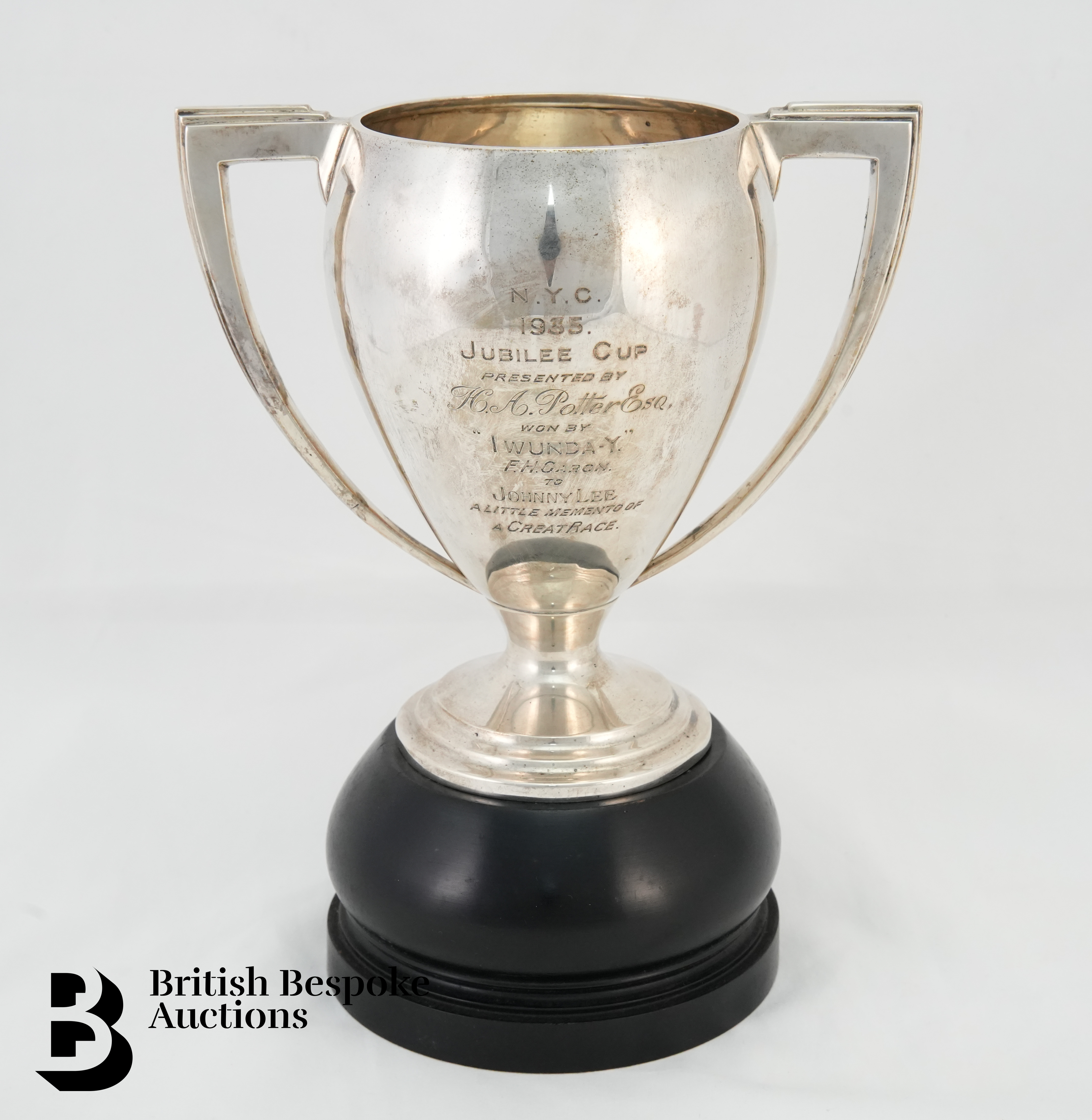 Large Silver Trophy - Image 2 of 10