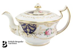 19th Century English Porcelain Tea Pot