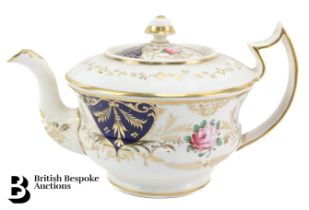 19th Century English Porcelain Tea Pot