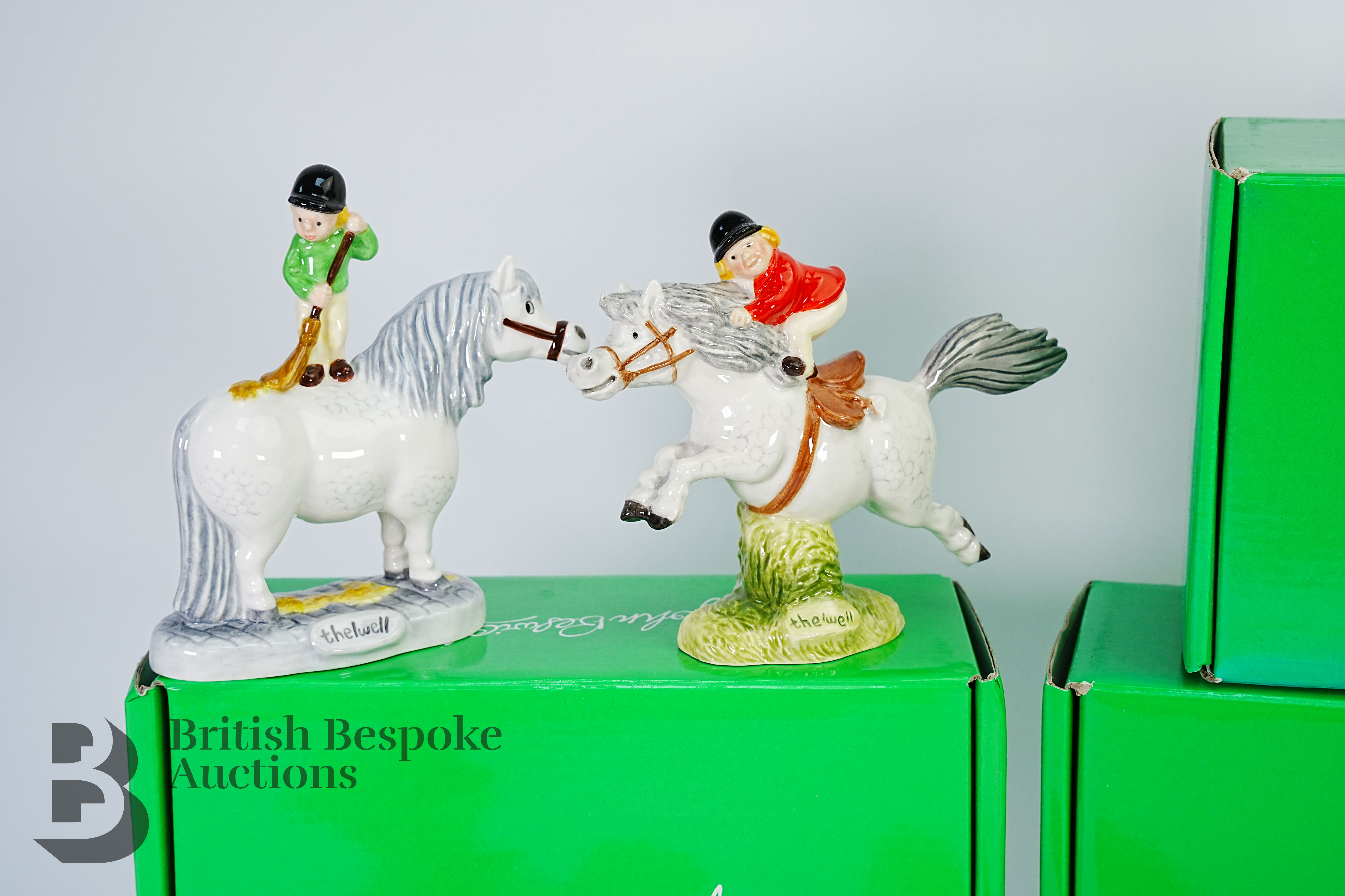 John Beswick Hand Painted Norman Thelwell Figurines - Image 2 of 6