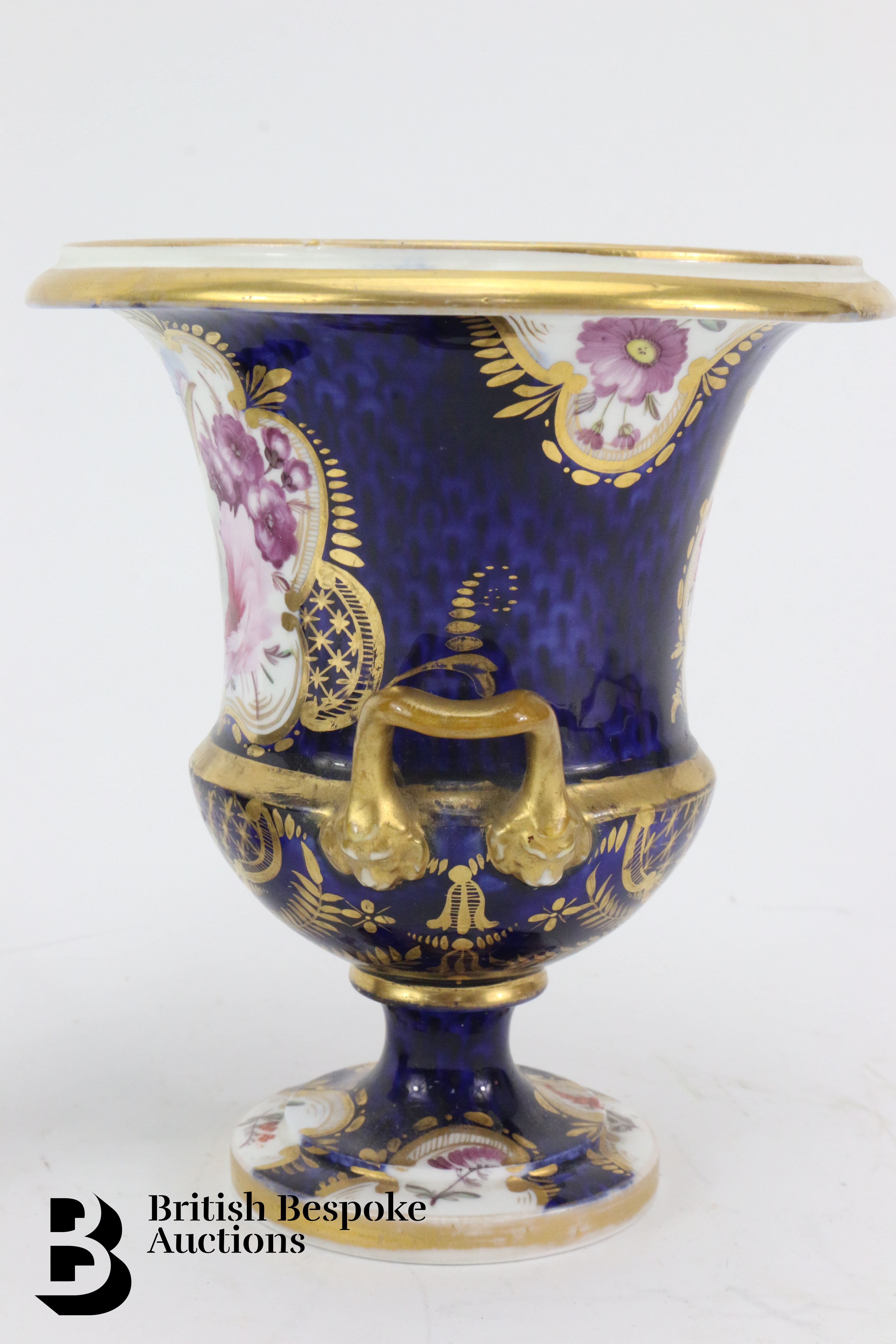 Coalport Porcelain Campana Vase - Image 6 of 7