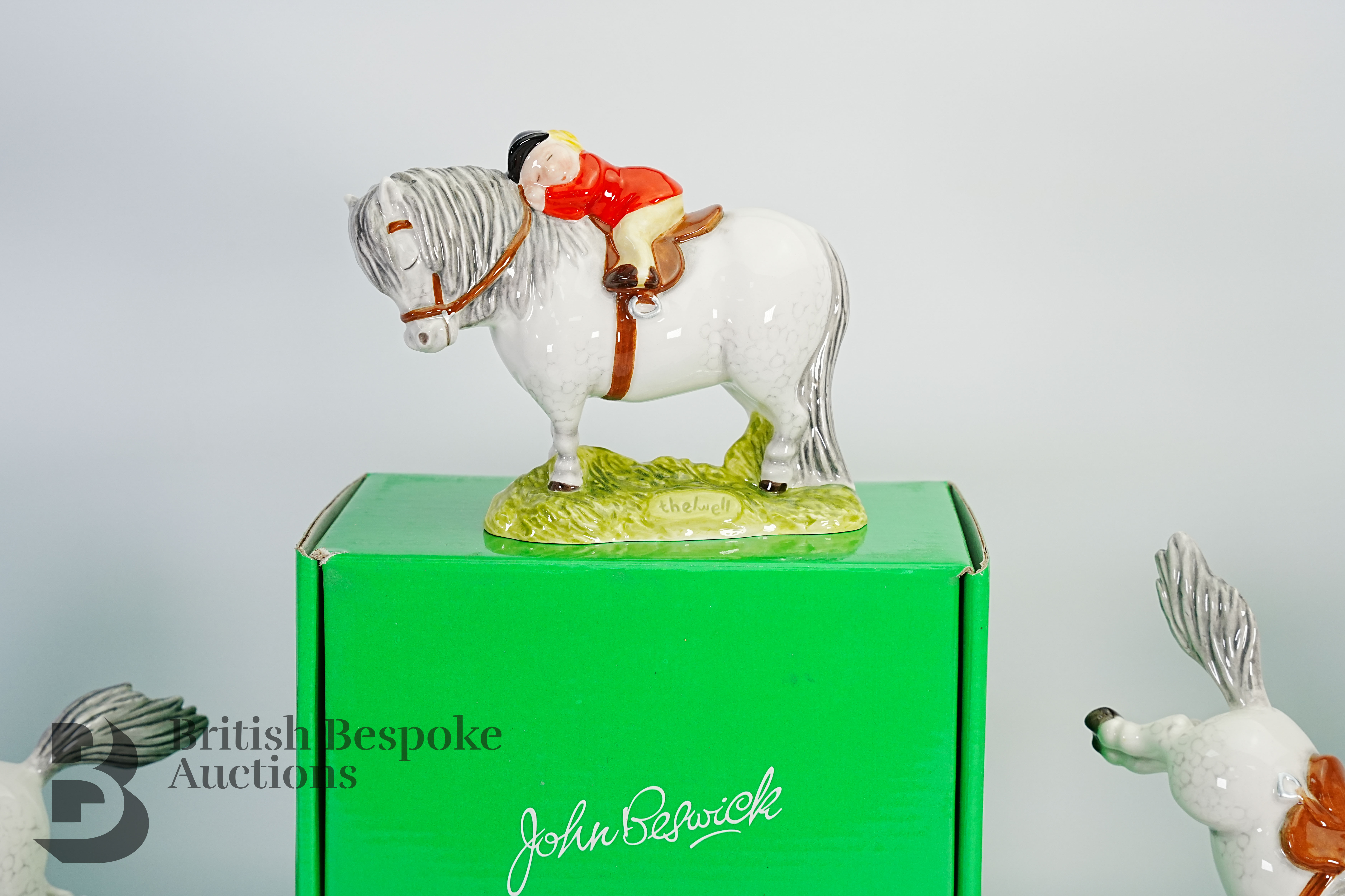 John Beswick Hand Painted Norman Thelwell Figurines - Image 6 of 6