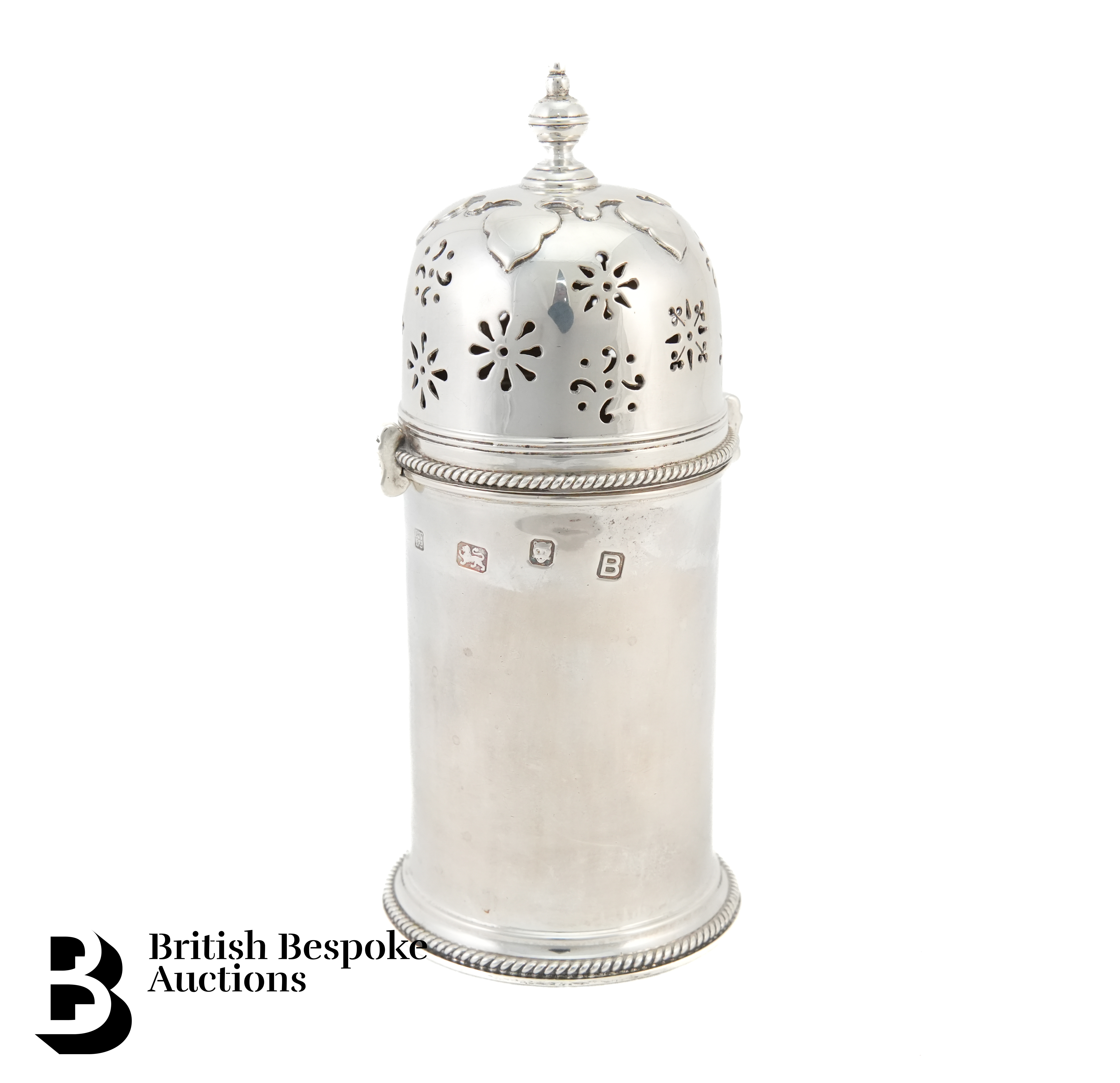 George VI Silver Sugar Caster