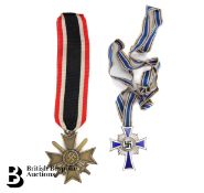 German WWII Era Cross of Honour for Women