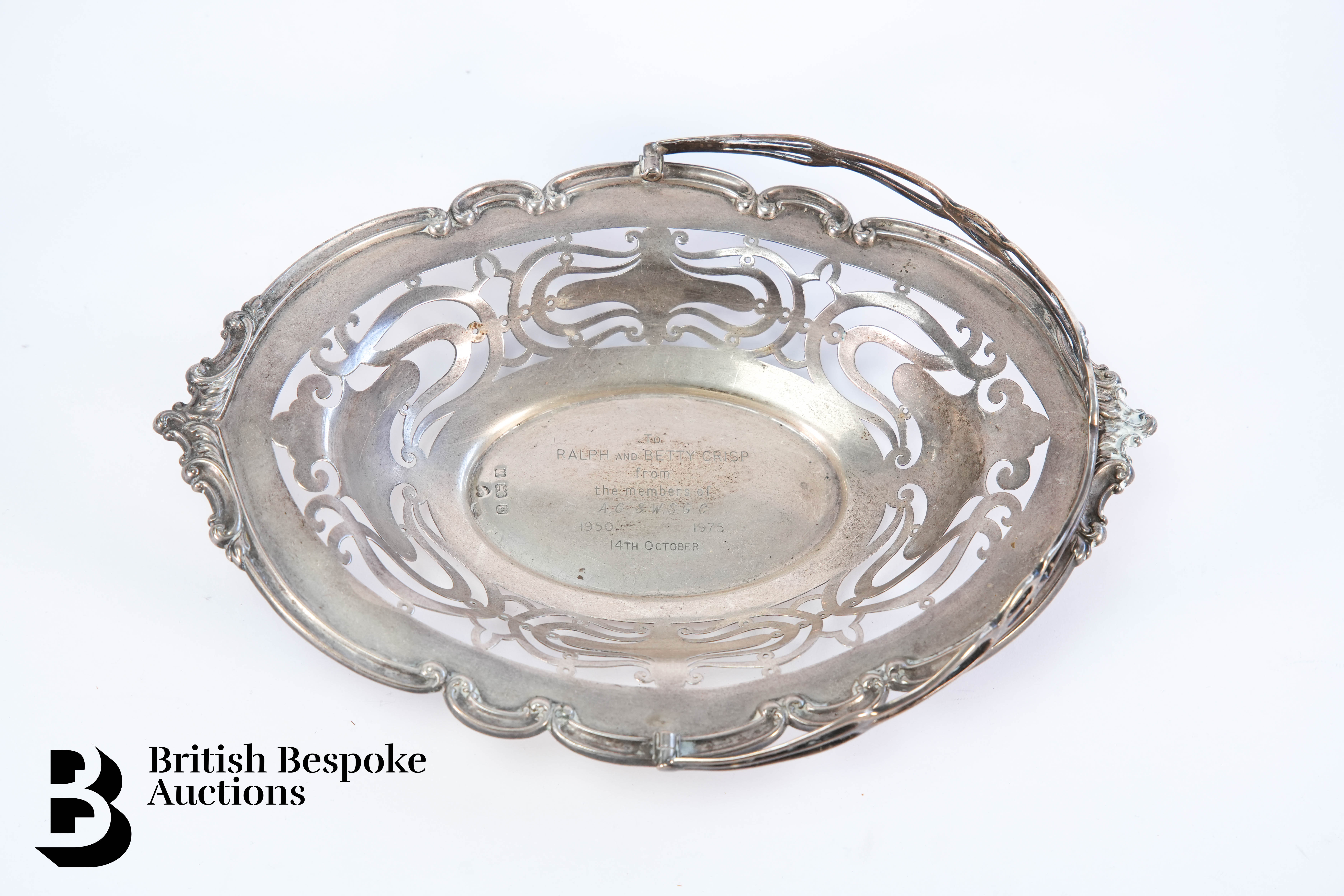 Silver Fruit Bowl - Image 3 of 4