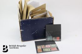 Box of Stamps in Packets