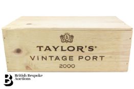 Taylors Port 2000 Millenium Sealed Case