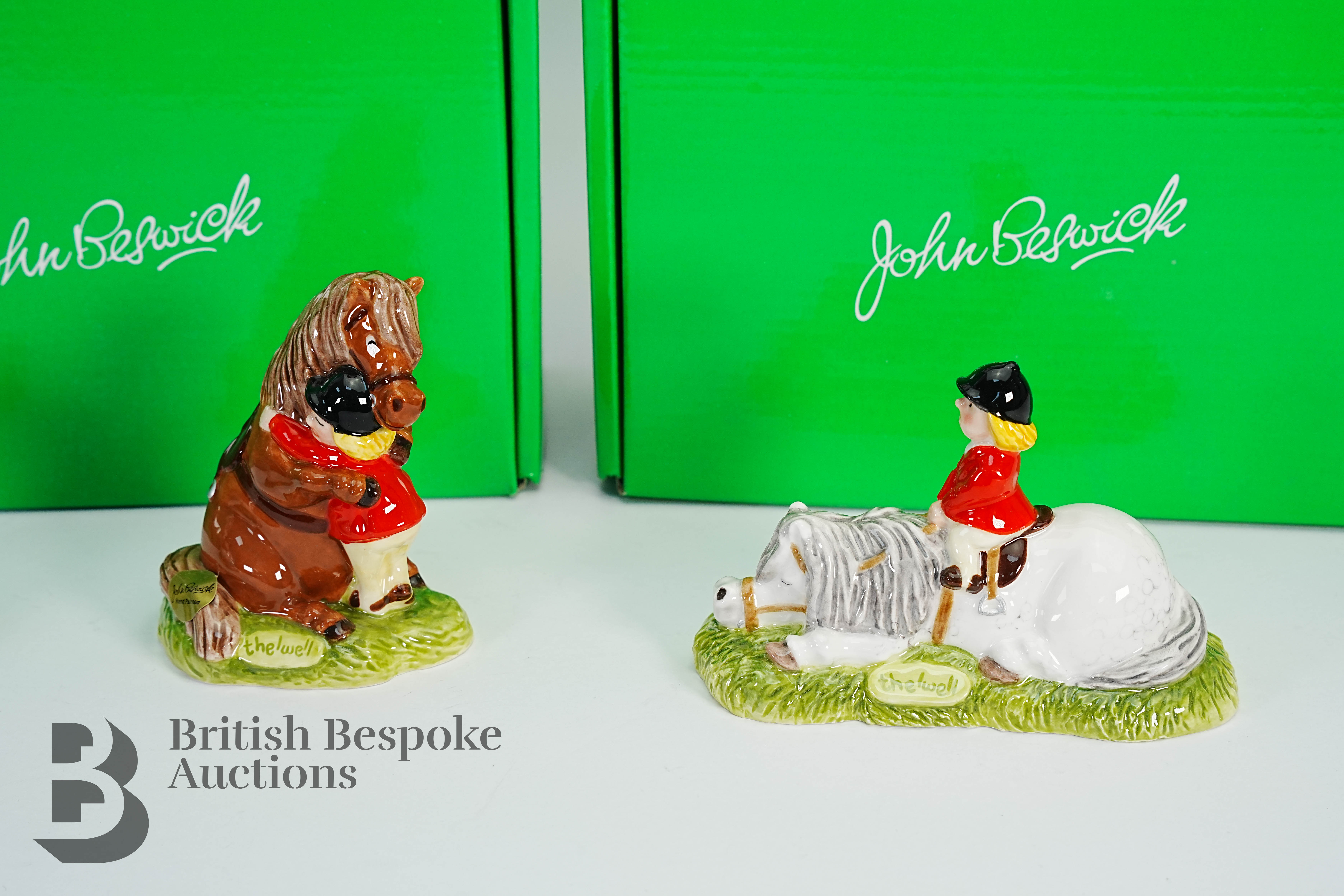 John Beswick Hand Painted Norman Thelwell Figurines - Image 4 of 6
