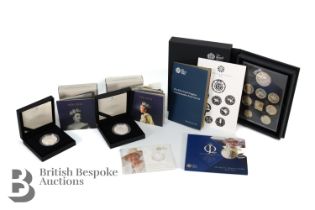 Royal Mint Silver Proof Coins