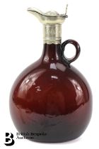 Victorian Brown Glass Spirit Decanter